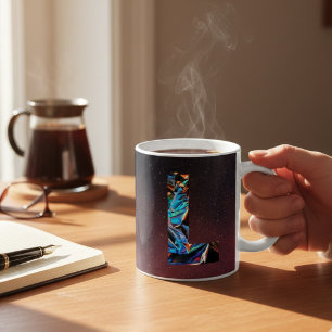 Galactic Prism Initial L Mug