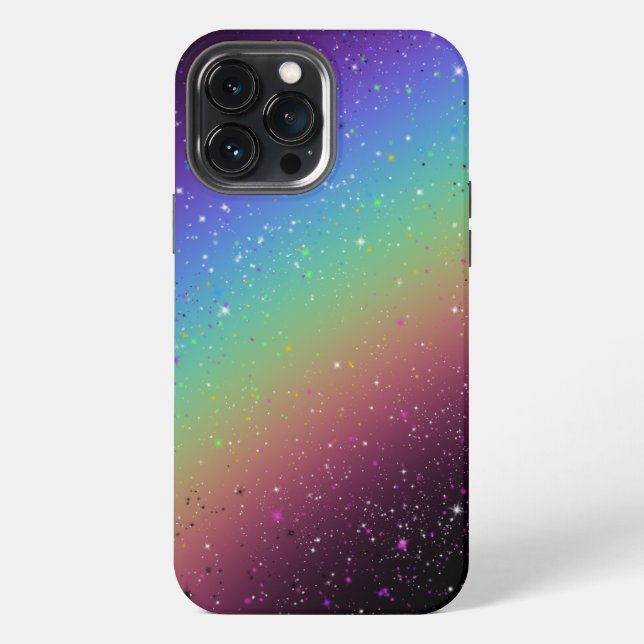 Galactic Rainbow iPhone Case (Back)
