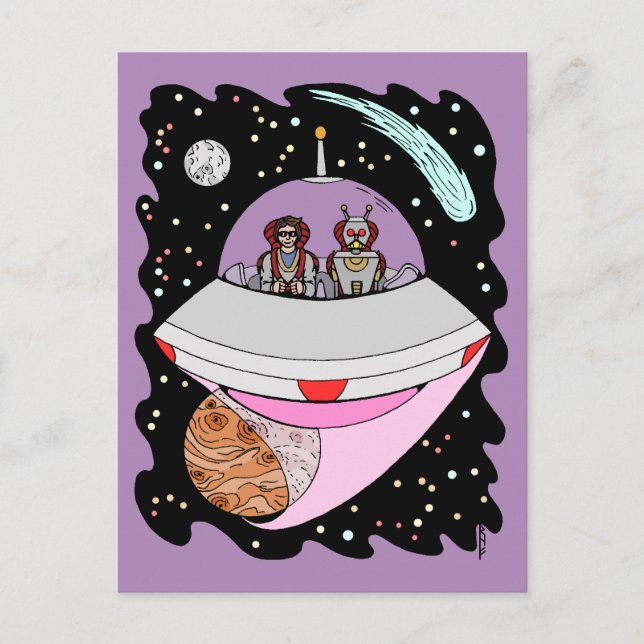 Galactic Road Trip 2018 Postcard (Front)