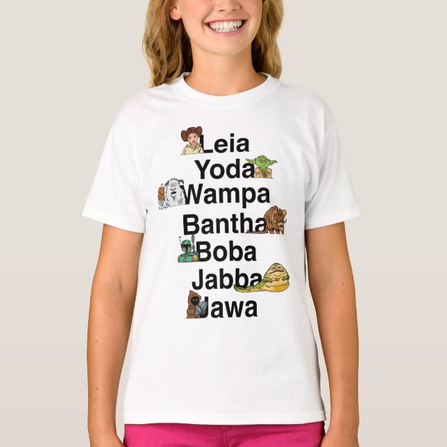 Galactic Roll Call T-Shirt (Front)