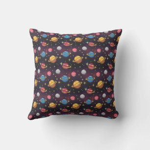 Galactic Sky Throw Pillow