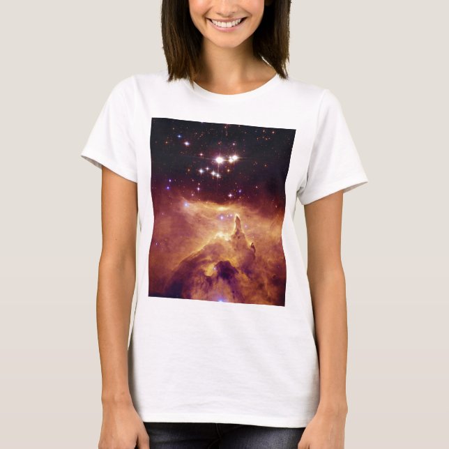 Galactic Star Cluster NGC 6357 T-Shirt (Front)