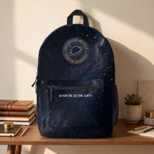 Galactic Stars & Space Explorer Backpack