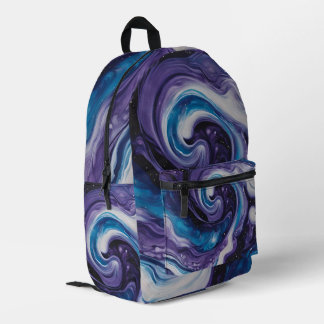 Galactic Swirls Abstract Backpack