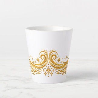 Galactic Swirls and Stars Celestial Latte Mug