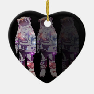 Galactic Traveller Ceramic Ornament