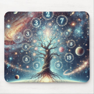 Galactic Tree of Life Mouse Pad
