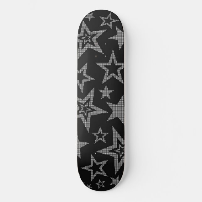 "Galactic Vibes Skateboard: Ride Among the Stars" Skateboard (Front)