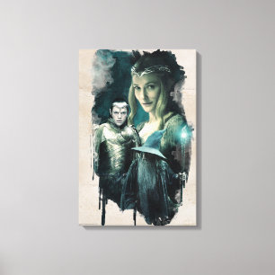 Galadriel, ELROND™, & Gandalf Graphic Canvas Print