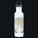 Galadriel Light of Valinor Graphic 710 Ml Water Bottle<br><div class="desc">Step into the radiant grace of Middle-Earth™ with this exquisite Lord of the Rings™ design inspired by Galadriel™. Illustrated in an elegant, Art Nouveau–inspired style, she stands poised and luminous, holding a phial of the Light of Valinor with serene strength and quiet authority. Flowing golden hair, delicate Elven adornments, and...</div>
