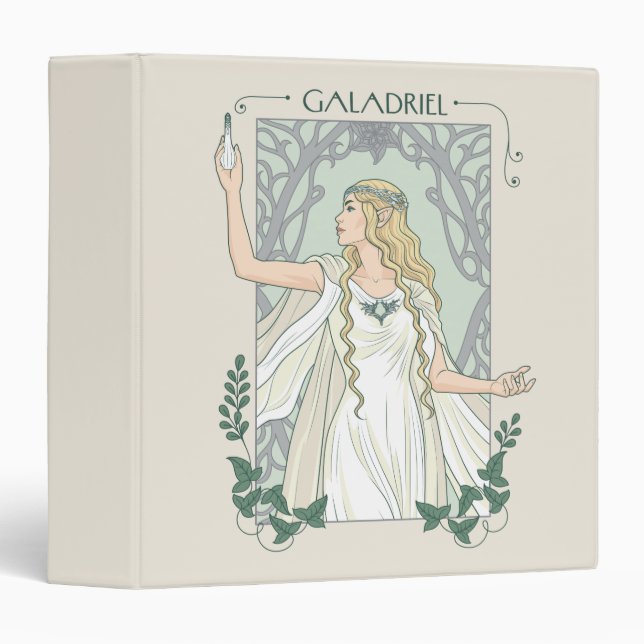 Galadriel Light of Valinor Graphic Binder (Front/Spine)