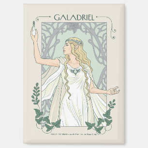 Galadriel Light of Valinor Graphic Magnet