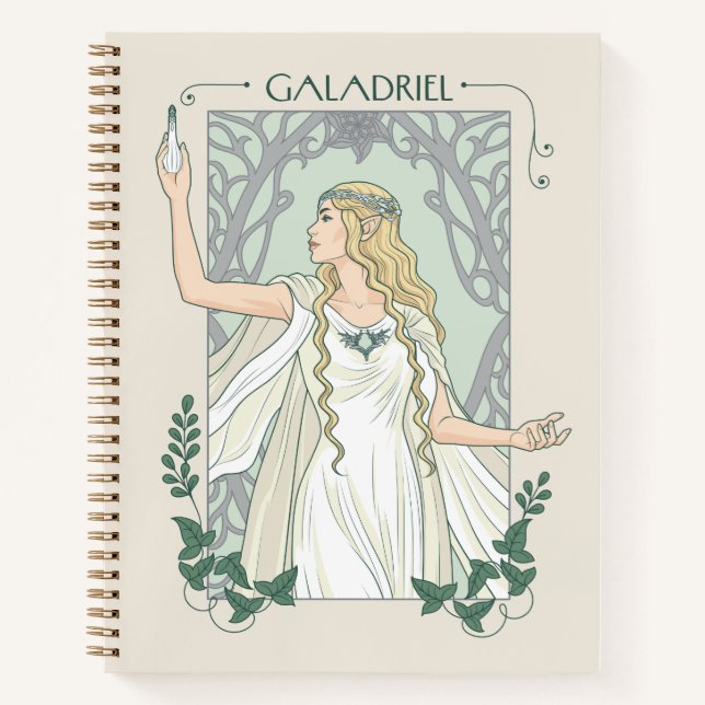 Galadriel Light of Valinor Graphic Notebook (Front)