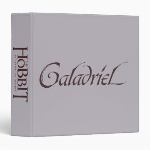 Galadriel Name Solid Binder