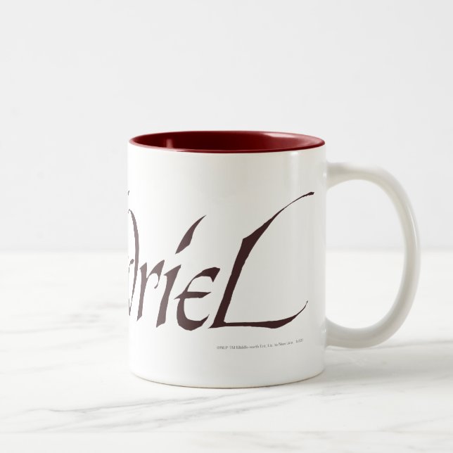Galadriel Name Solid Two-Tone Coffee Mug (Right)