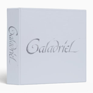 Galadriel Name Textured Binder