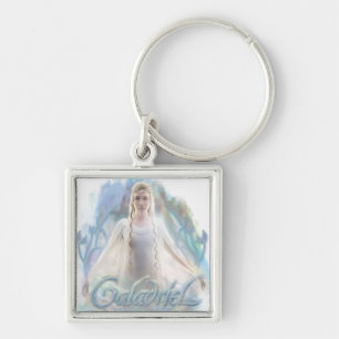 Galadriel With Name Keychain