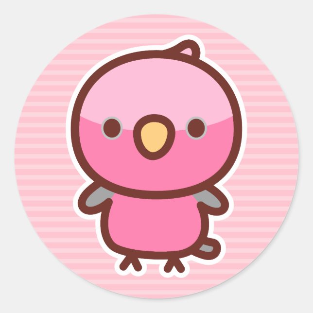 Galah Classic Round Sticker (Front)