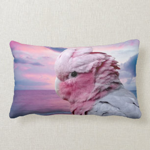 Galah Cockatoo Lumbar Pillow
