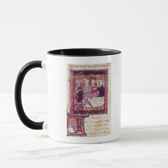 Galahad comes to Arthur Mug (Left)