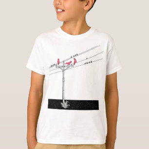 Galahs on power pole T-Shirt