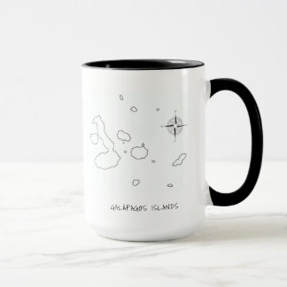 Galápagos Bird Affirmations Two-Tone Coffee Mug