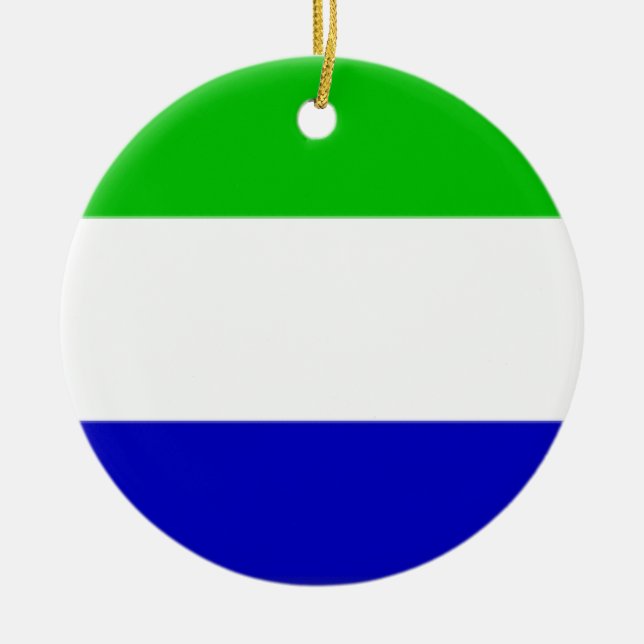 Galápagos Islands (Ecuador) Flag Ceramic Ornament (Front)