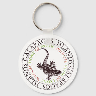 Galapagos Islands Gecko Souvrenir Keychain
