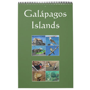 galapagos islands wildlife calendar