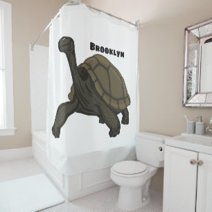Galapagos land tortoise illustration