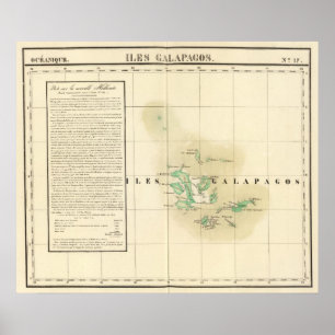 Galapagos Oceania no 17 Poster
