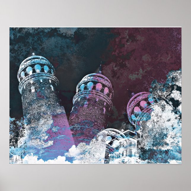 Galata tower poster (Front)