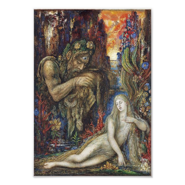 Galatea by Gustave Moreau Photo Print (Front)