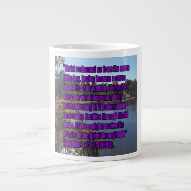 Galates 3:13-14 WEBU Mug (Devant)