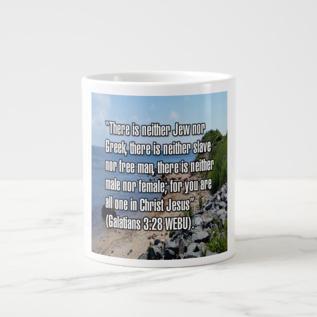 Galates 3:28 WEBU Mug (Devant)