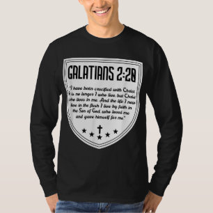 Galatians 220 Saint Paul Bible Verse Jesus Christ T-Shirt