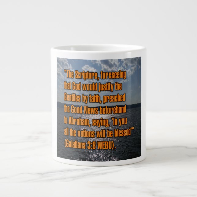 Galatians 3:8 WEBU Mug (Front)