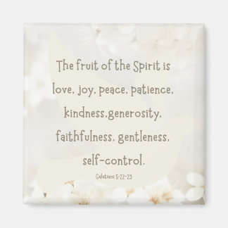 Galatians 5:22-23 2" magnet
