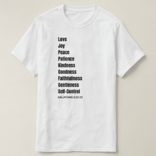 GALATIANS 5:22-23 blk Mens T-Shirt