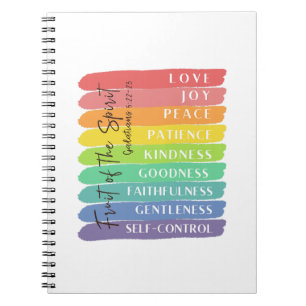 Galatians 5:22-23 Fruit of the Spirit Notebook
