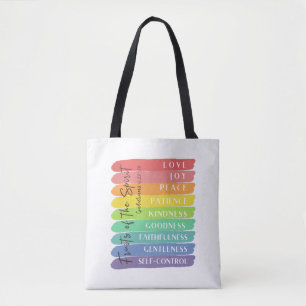 Galatians 5:22-23 Fruit of the Spirit Tote Bag