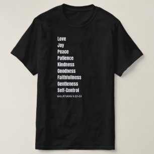GALATIANS 5:22-23 white Mens T-Shirt