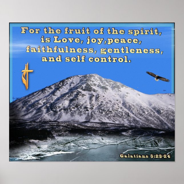 Galatians Christian poster (Front)