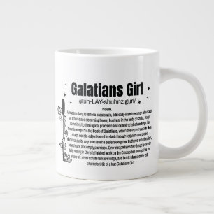 GALATIANS GIRL Christian Large Coffee Mug