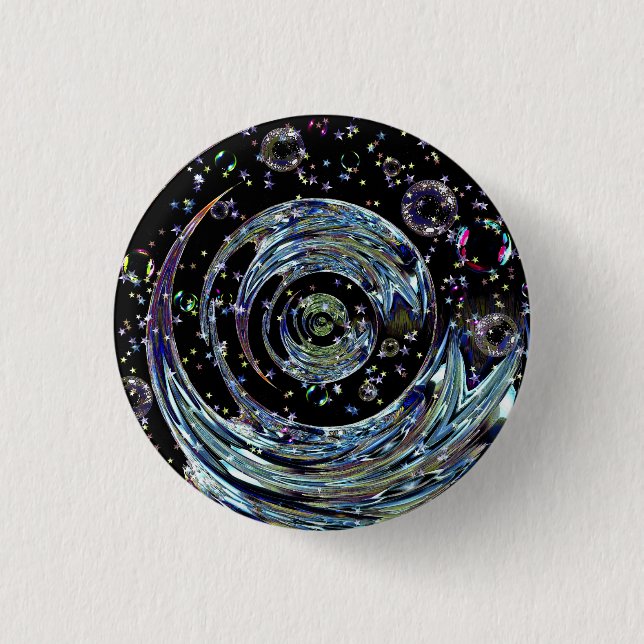 Galaxia Veeslia 1 Inch Round Button (Front)