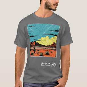 Galaxie 500 Blue Thunder Minimal Style Graphic Art T-Shirt