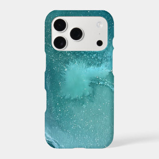 Galaxie à l'aquarelle Émeraude Turquoise Espace Pe