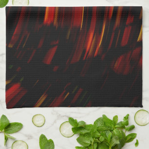 Galaxie colorée Peinture Art Cuisine Serviette