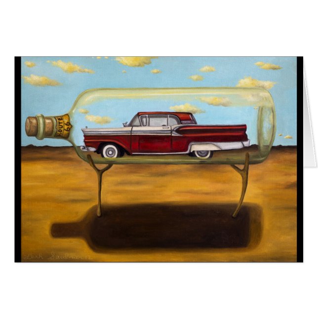 Galaxie dans une bouteille (Devant horizontal)