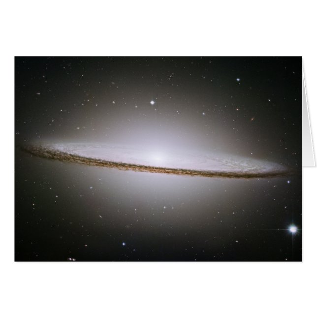 Galaxie de sombrero (télescope de Hubble) (Devant horizontal)